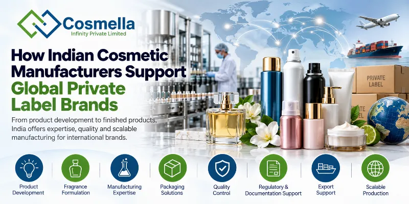 How Indian Cosmetic Manufacturers Support Global Private Label Brands